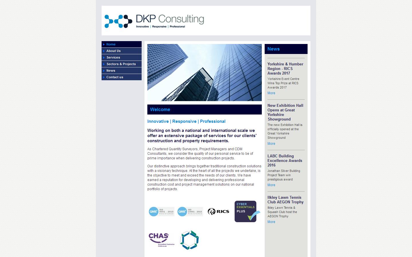D K P Consulting Ltd Website