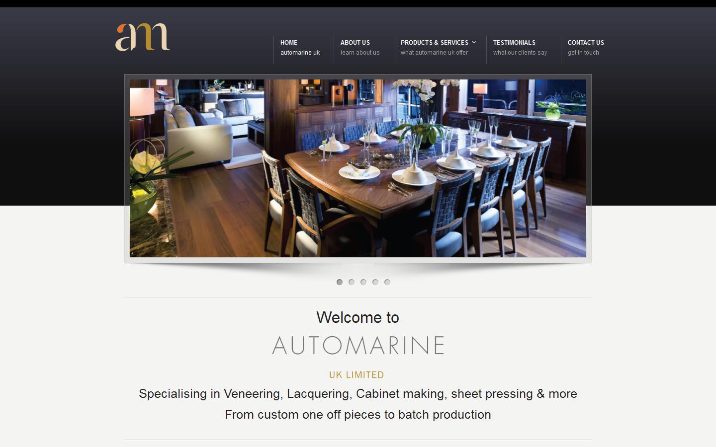 Auto Marine UK Ltd Website