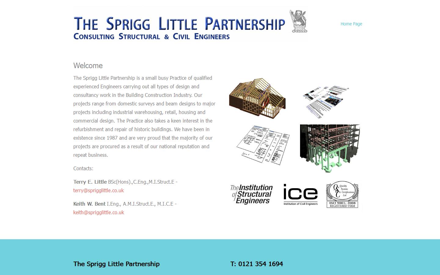 The Sprigg Little Partnership Website