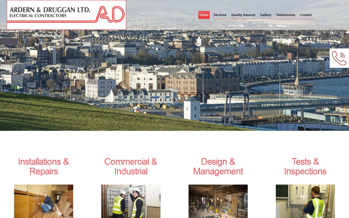 Ardern & Druggan Ltd Website