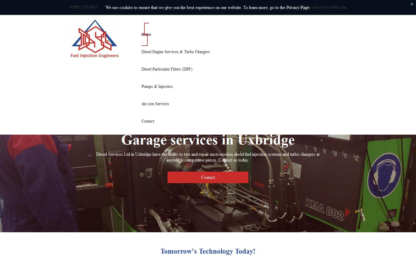 Diesel Services Ltd Website