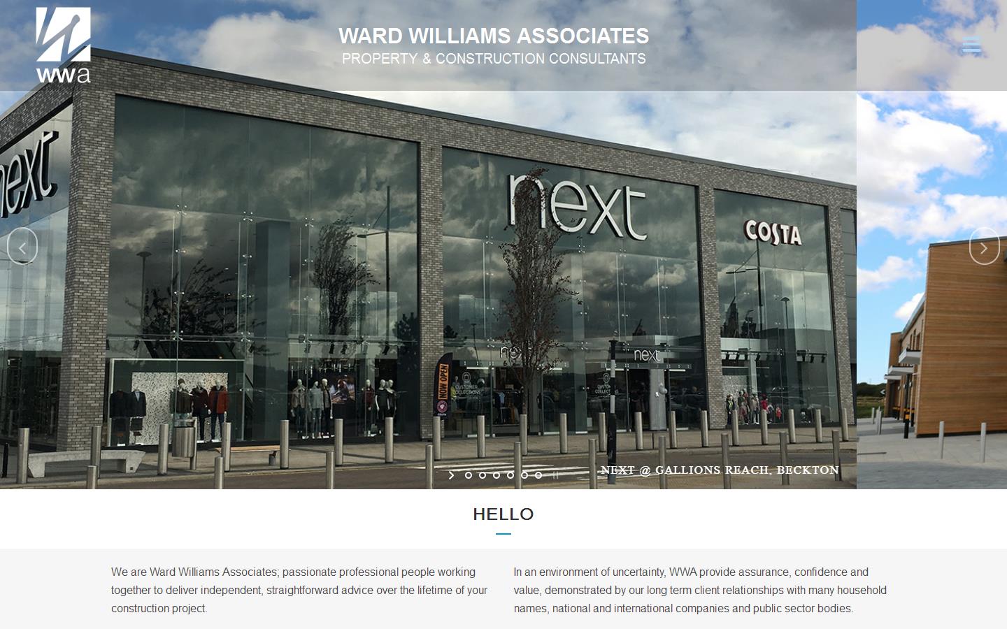 Ward Williams Associates Website