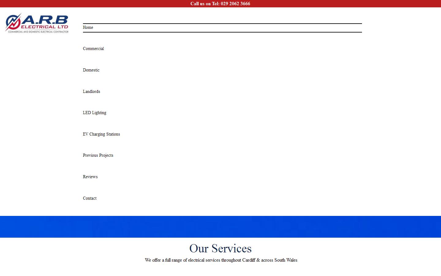 A R B Electrical Ltd Website