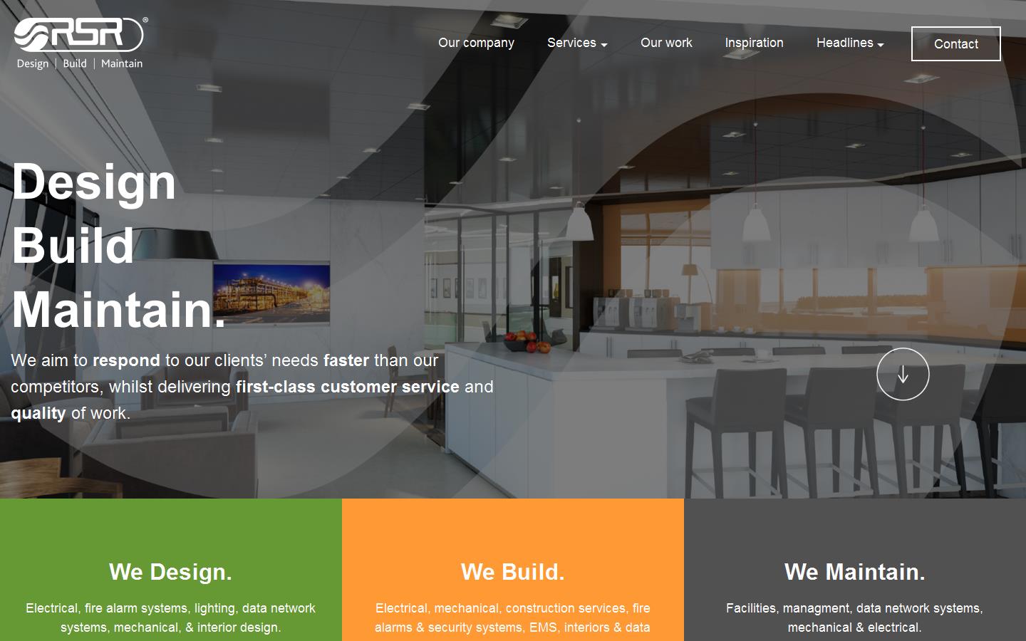 R S Response Ltd Website