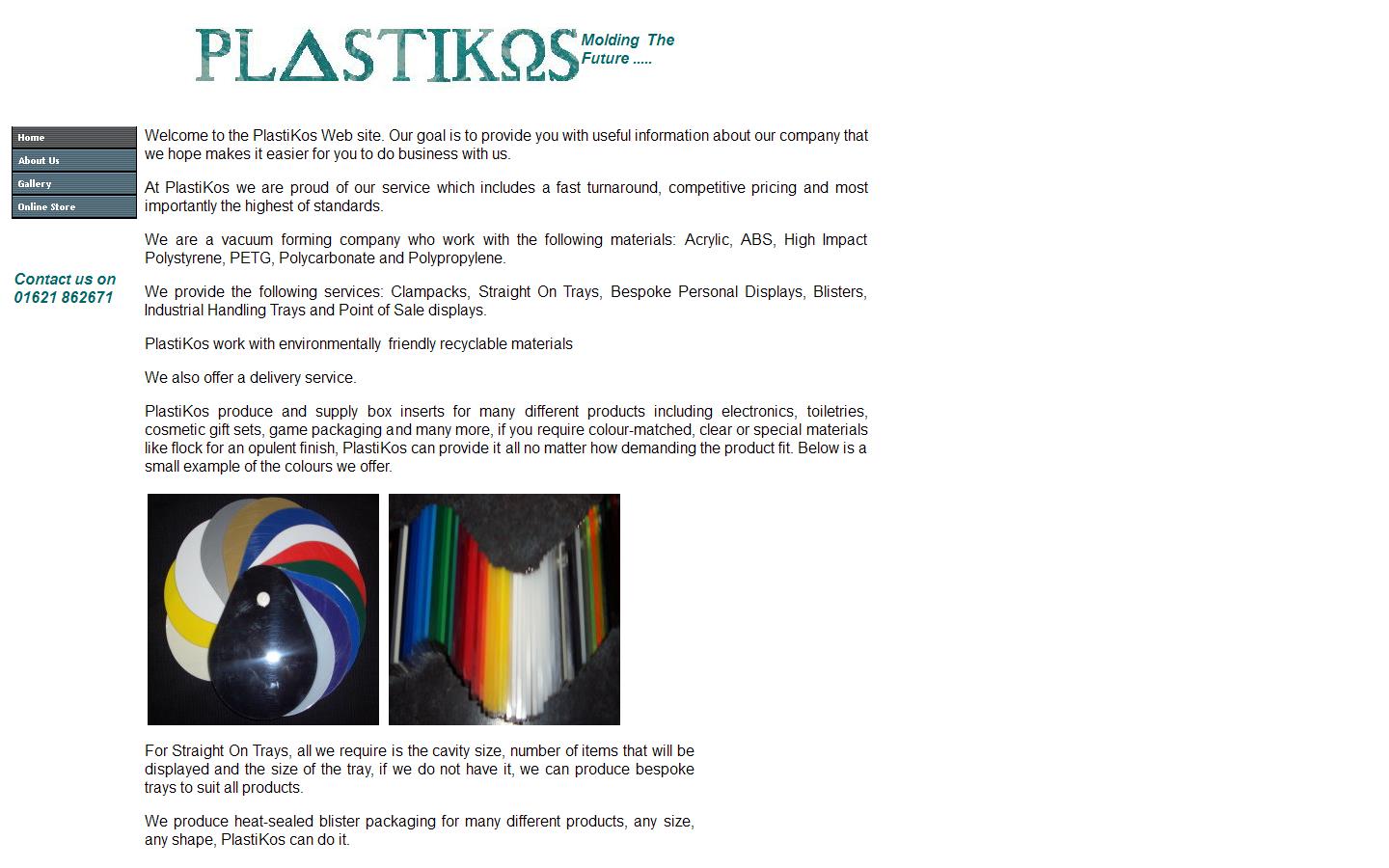 Plastikos Website