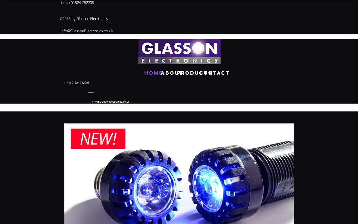 Glasson Electronics Ltd Website