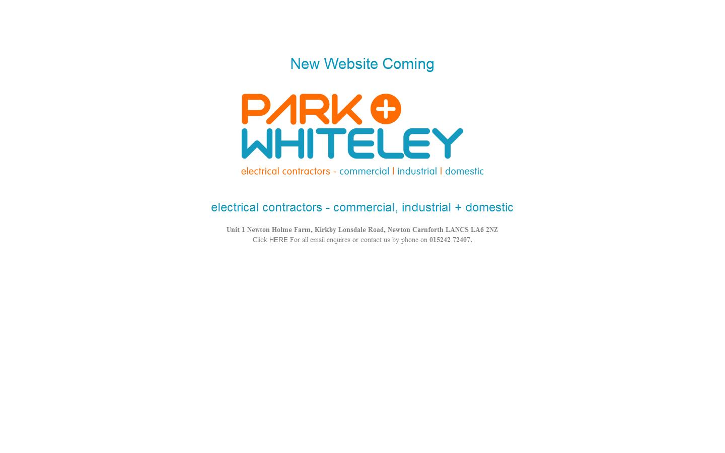 Park & Whiteley Website