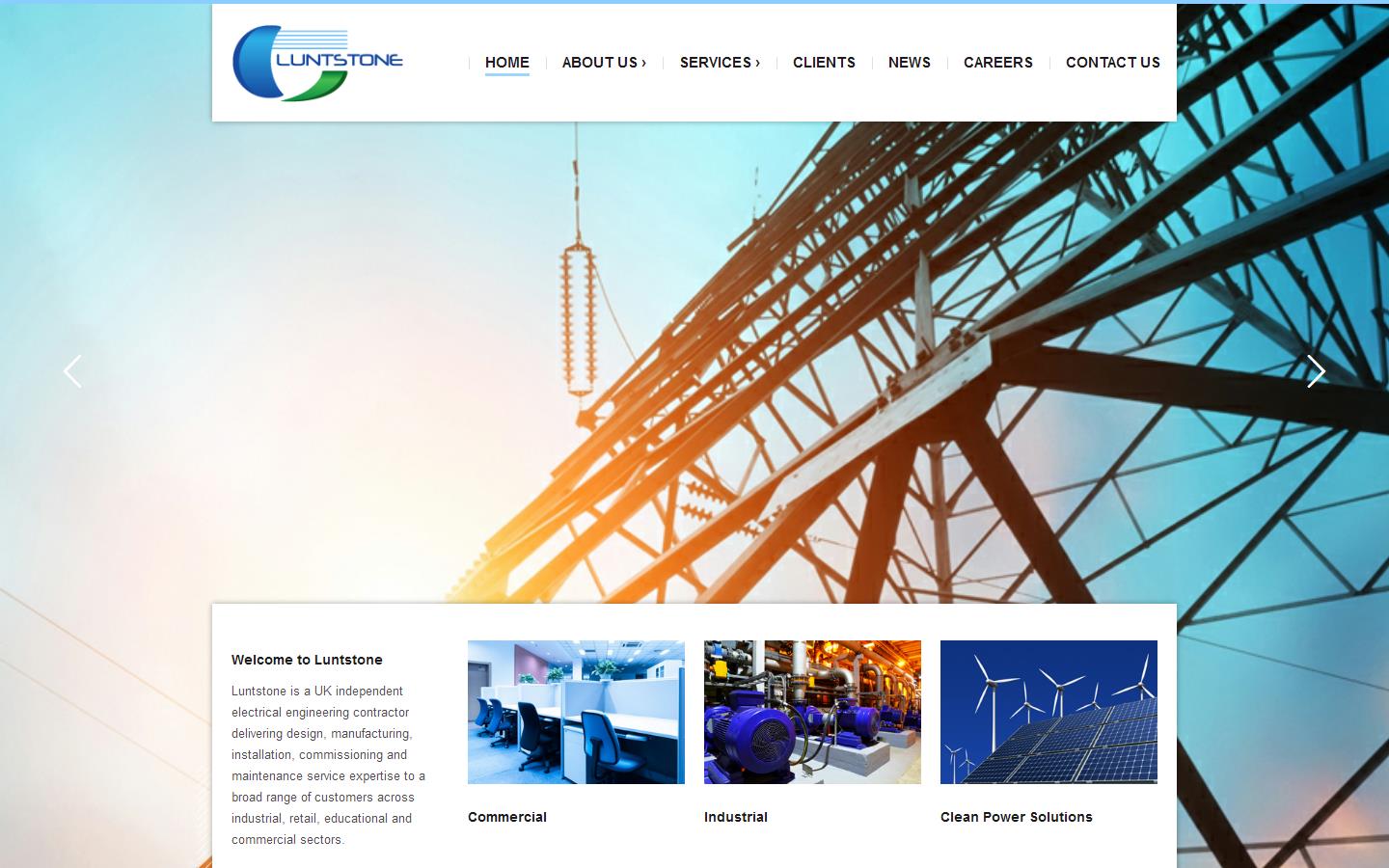Luntstone Ltd Website