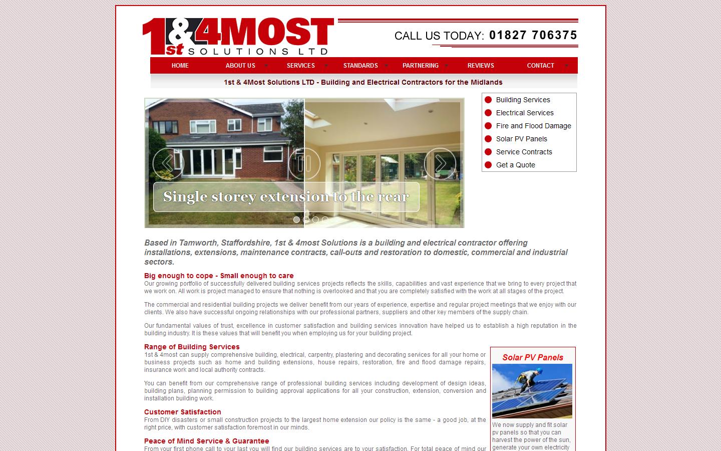 1st & 4 Most Solutions Ltd Website