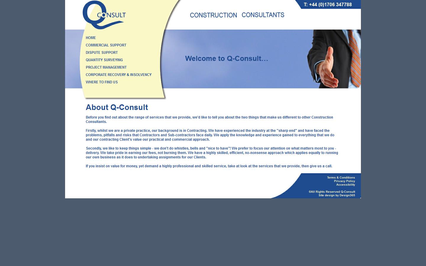 Q-consult Website