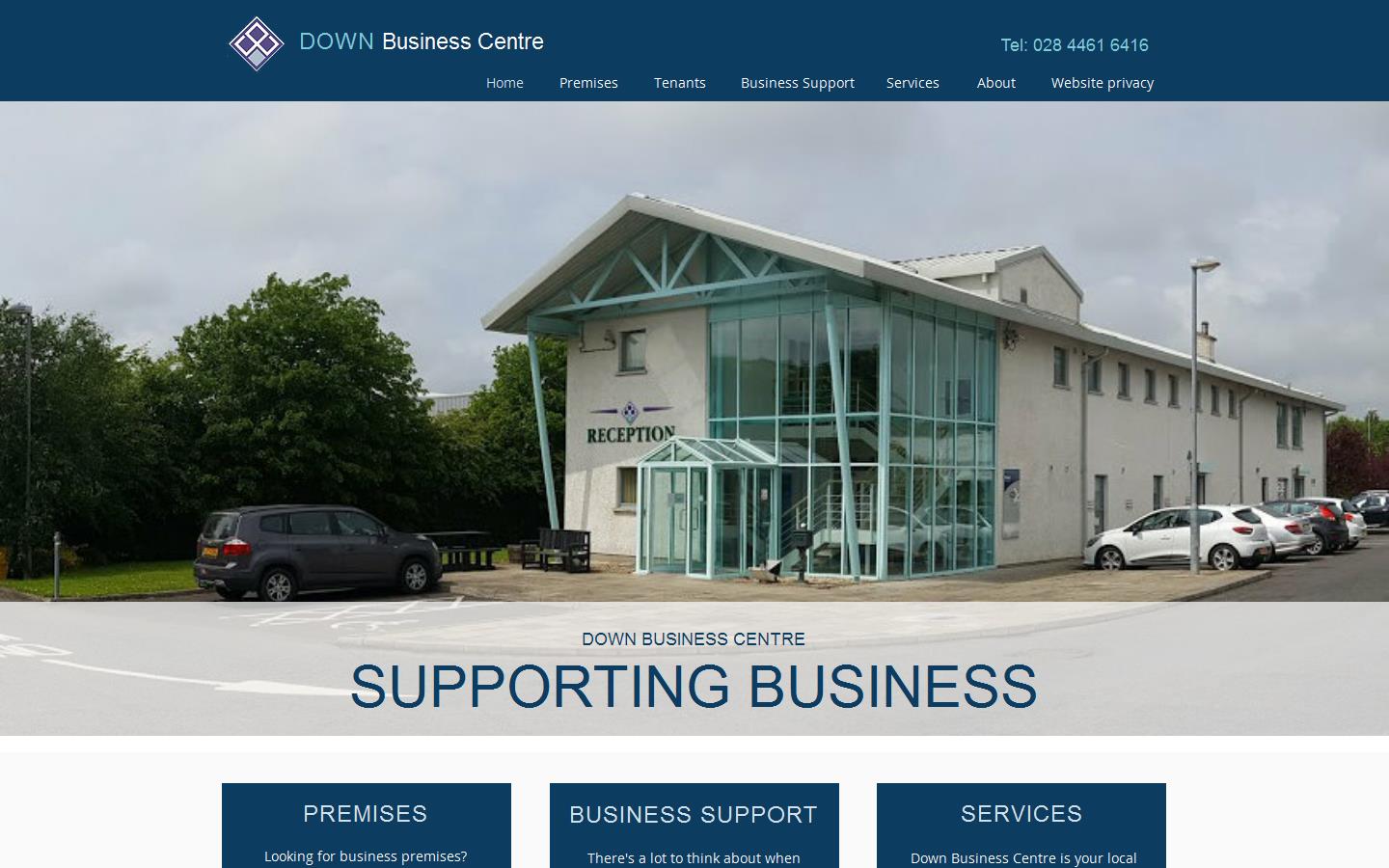 Down Business Centre Website