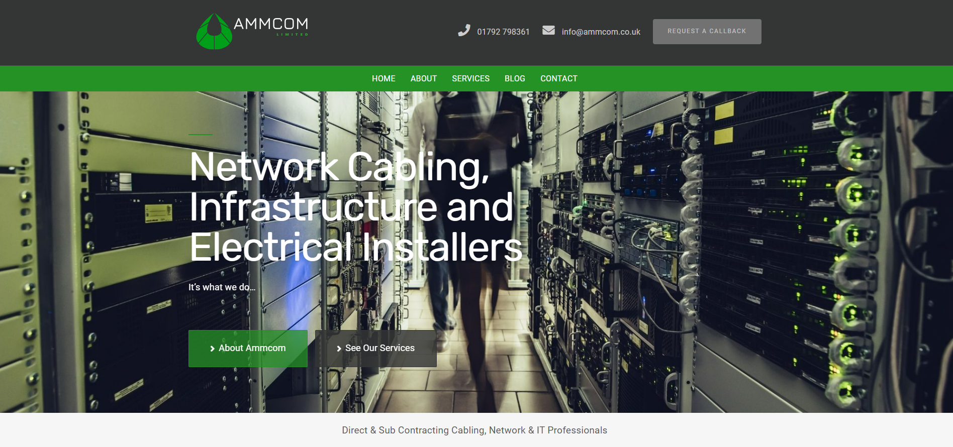 Ammcom Ltd Website