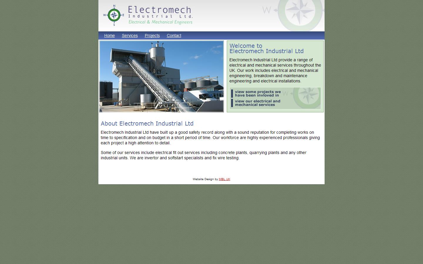 Electromec Industrial Website