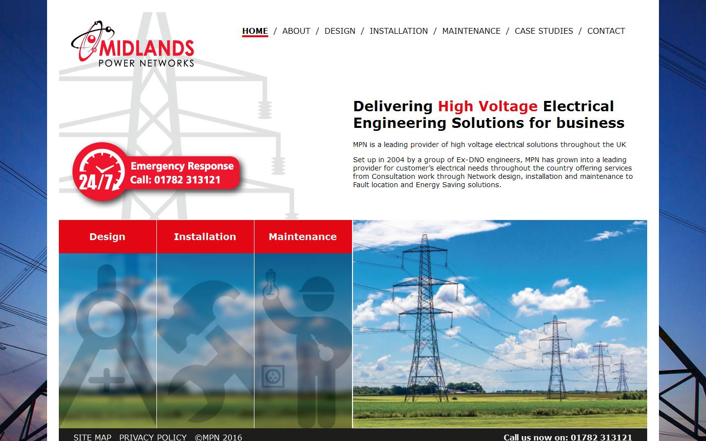 Midlands Power Networks Website
