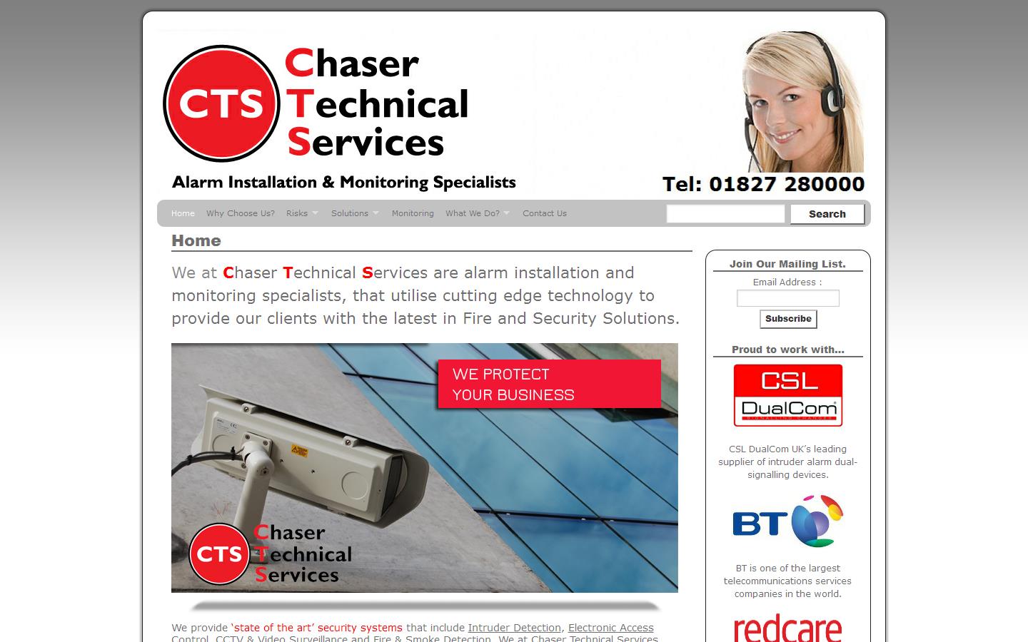Chaser Technical Services Website