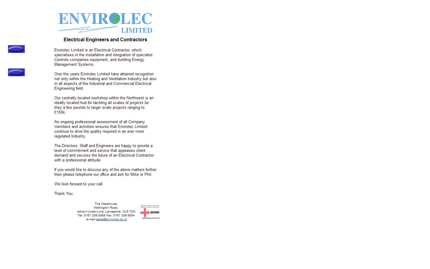 Envirolec Ltd Website