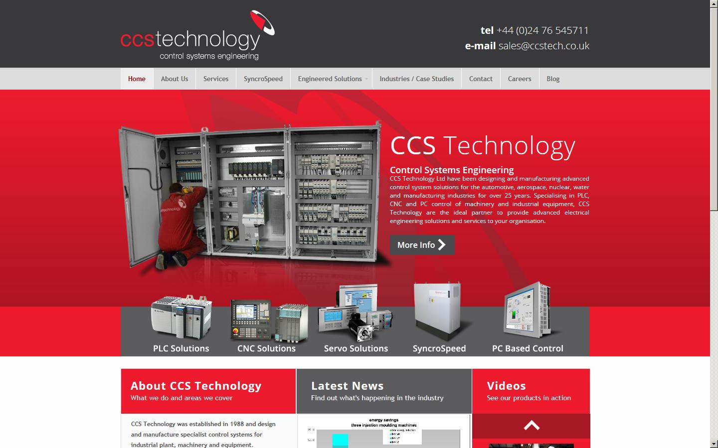 CCS Technology Ltd Website