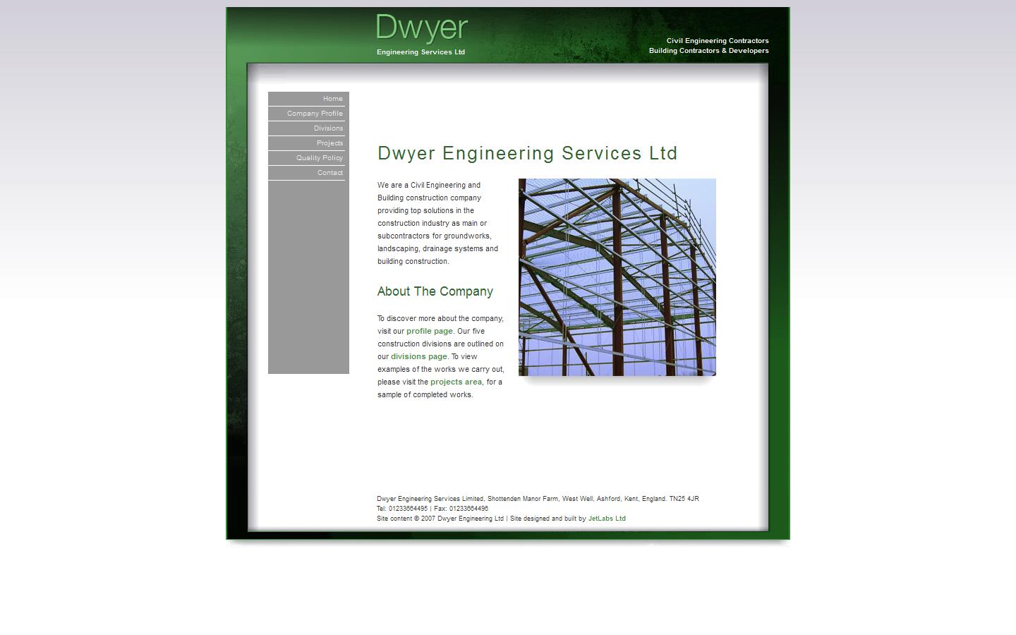 Frank Dwyer Website