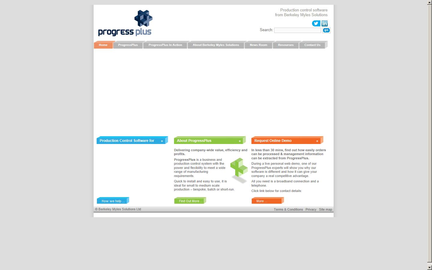 Berkley Myles Solutions Ltd Website