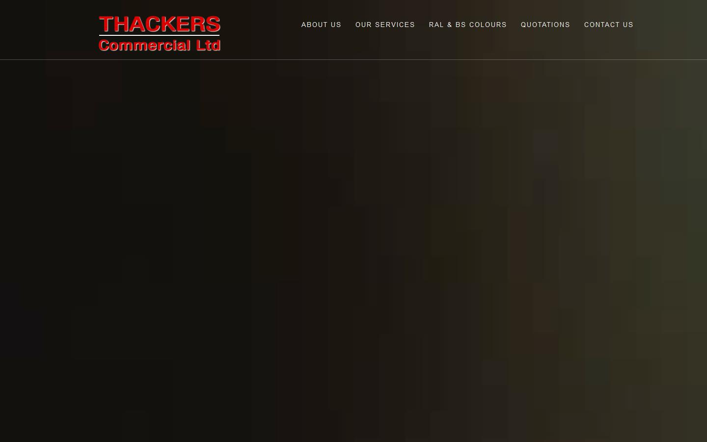 Thackers Commercial Ltd Website