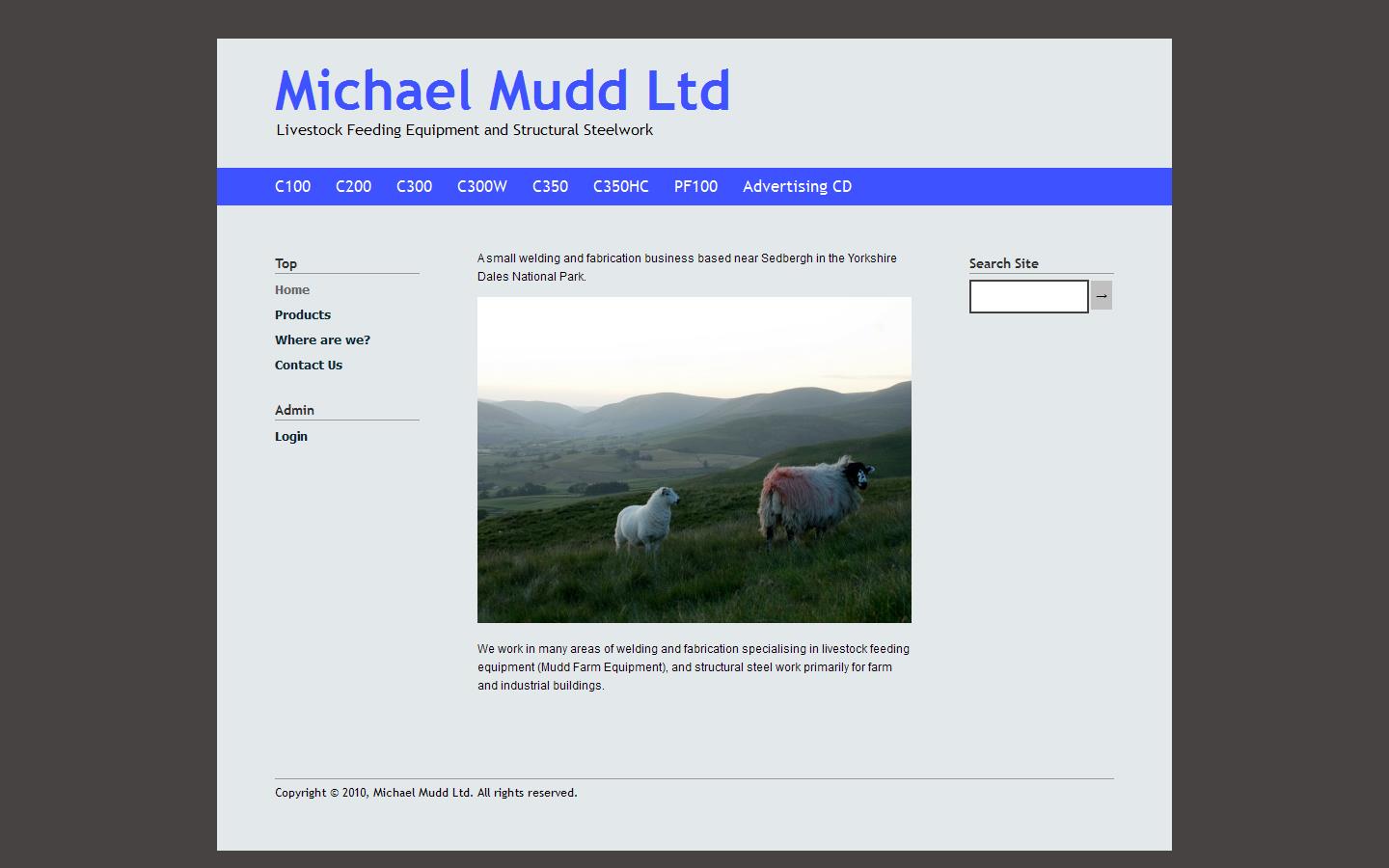 Michael Mudd Website