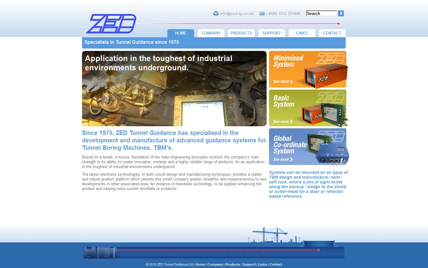 Z E D Tunnel Guidance Ltd Website