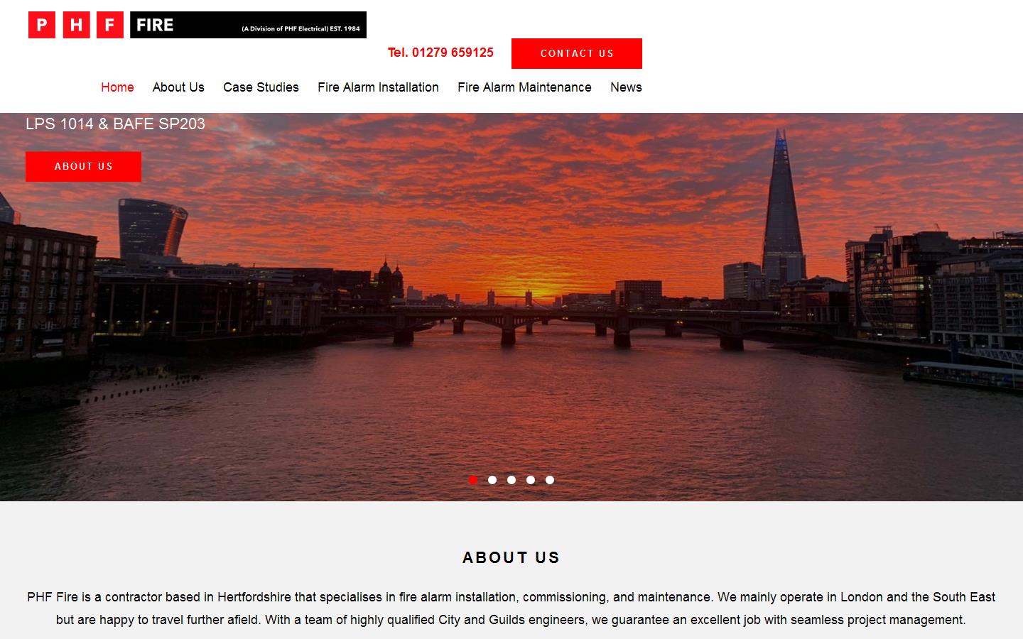 PHF Electrical Website