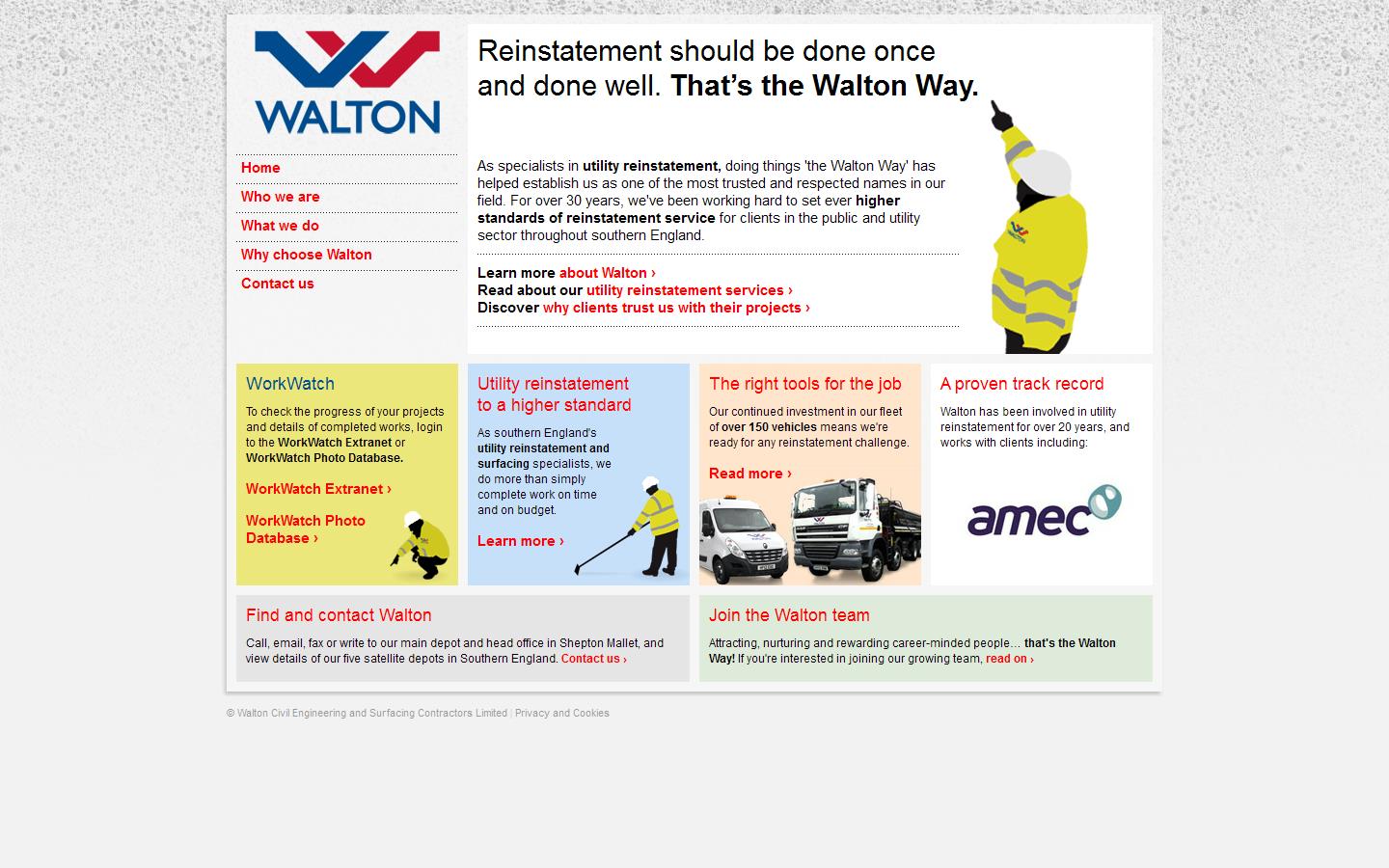 Walton Civil Engineering Website
