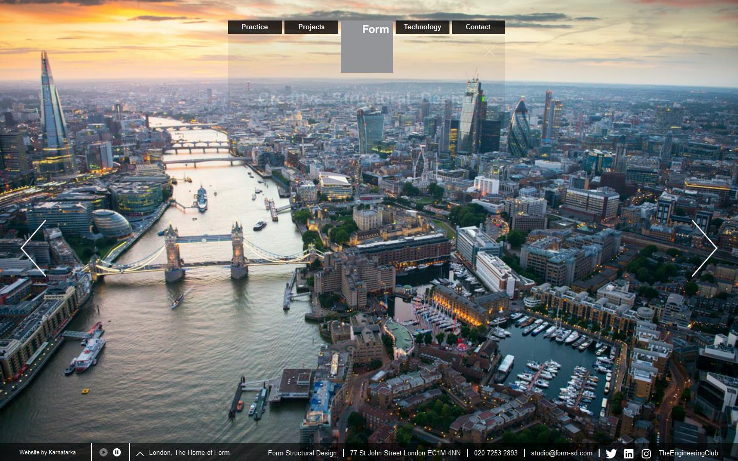 Form Structural Design Website