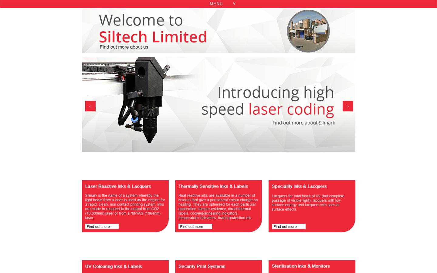 Siltech Ltd Website