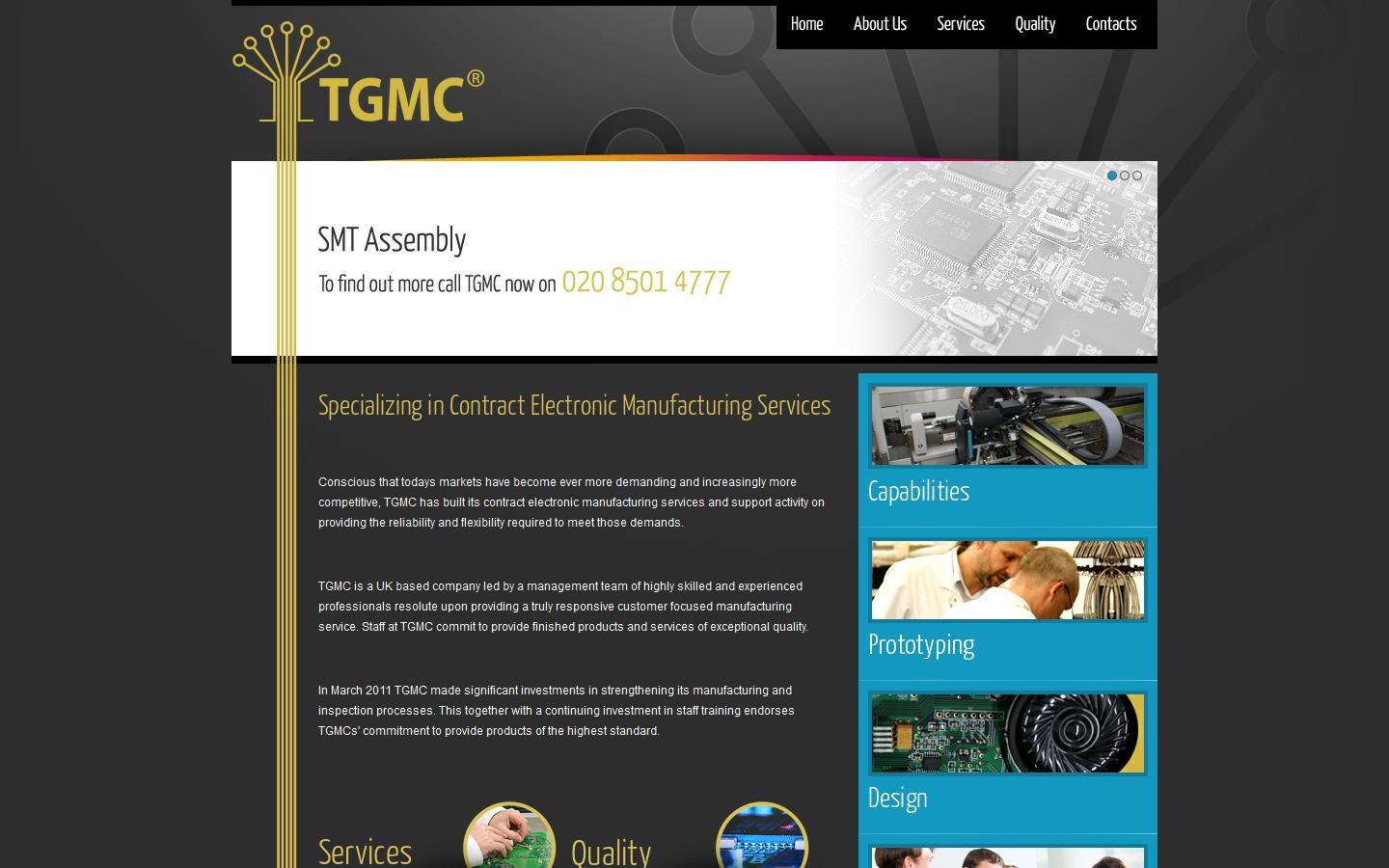 Thames Gateway Manufacturing Centre Ltd Website