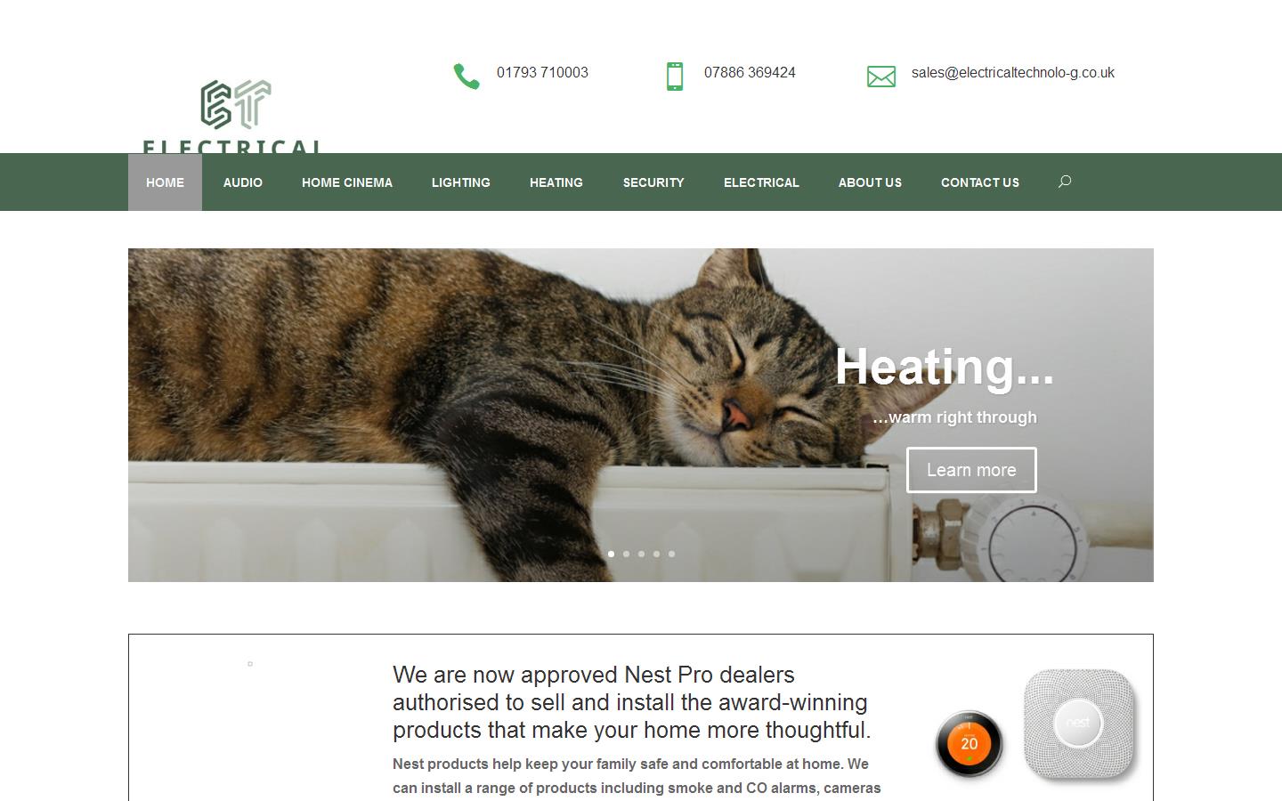 Electrical Technolo-g Ltd Website