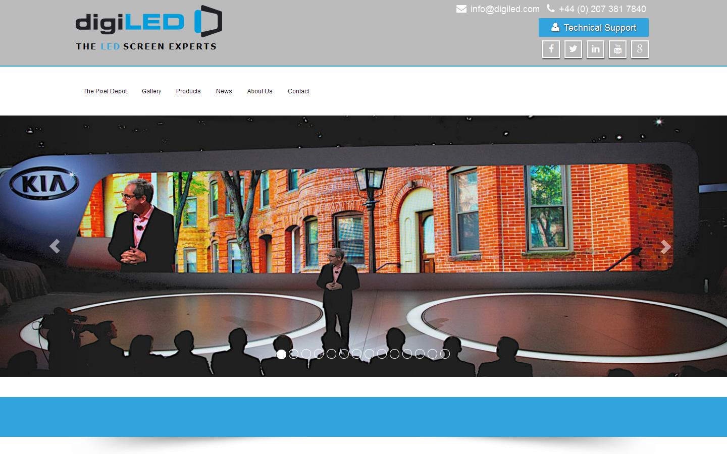 Digiled UK Ltd Website