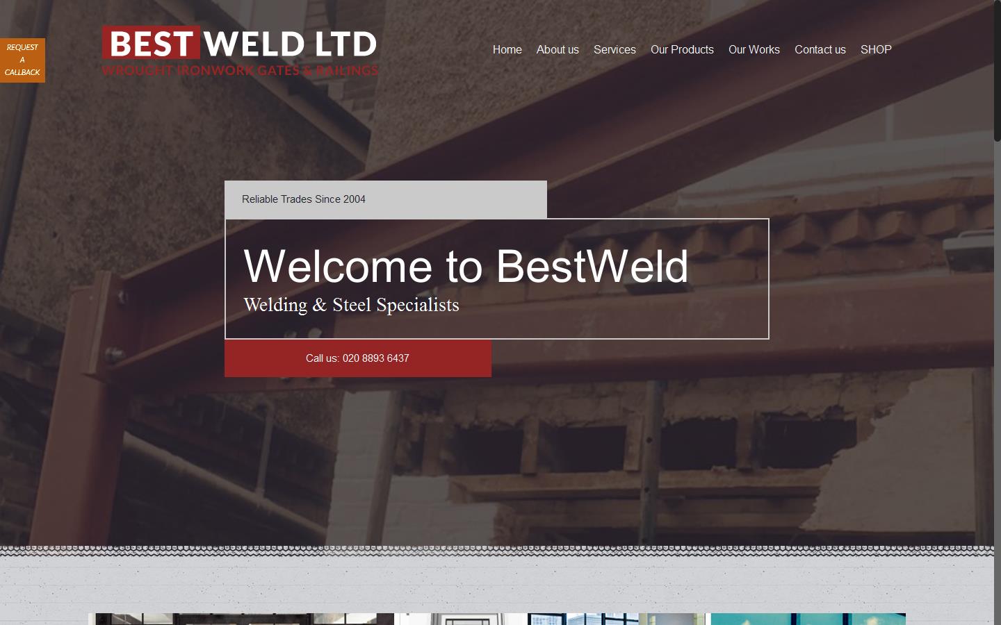 Best Weld Ltd Website