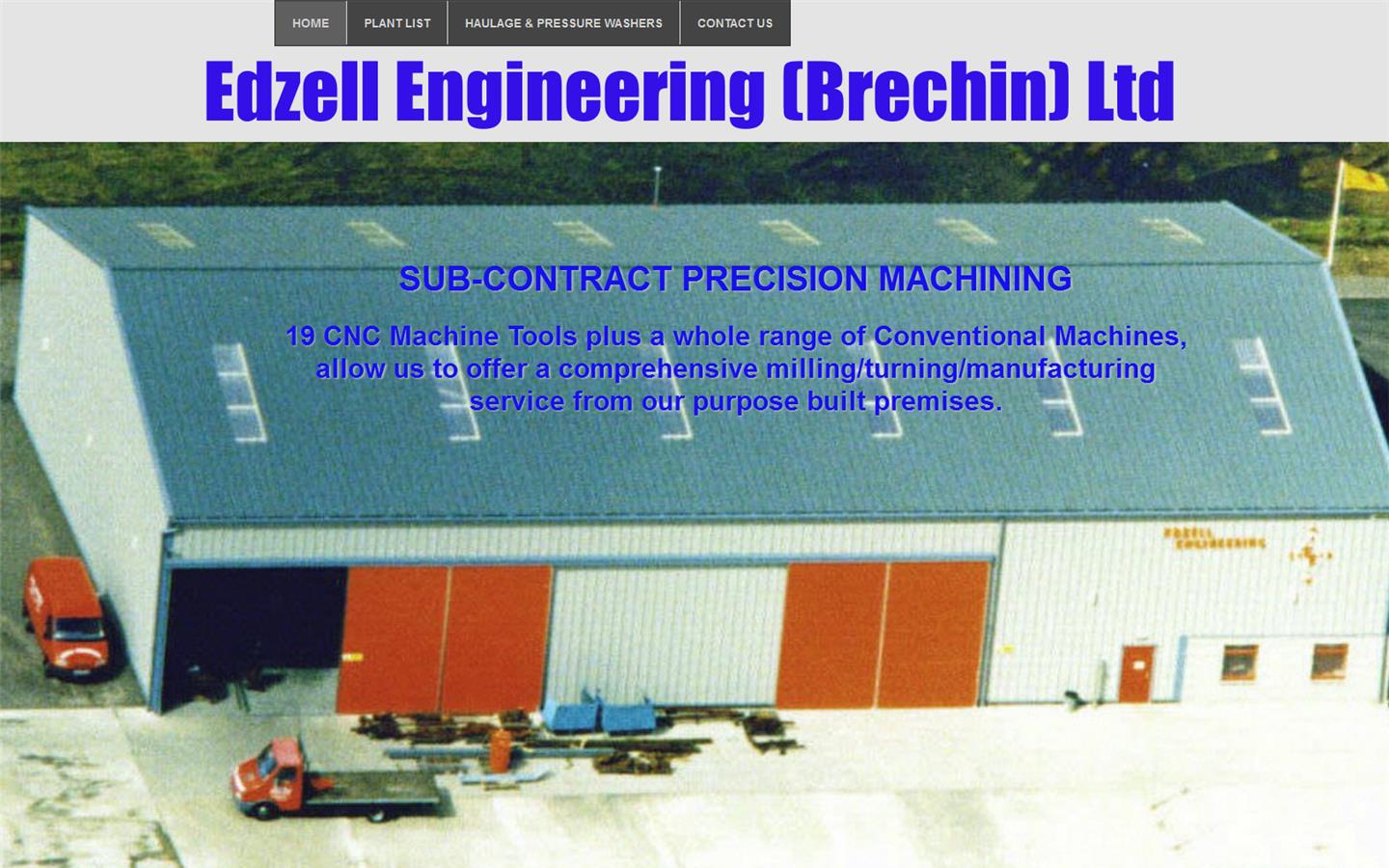 Edzell Engineering Brechin Ltd Website