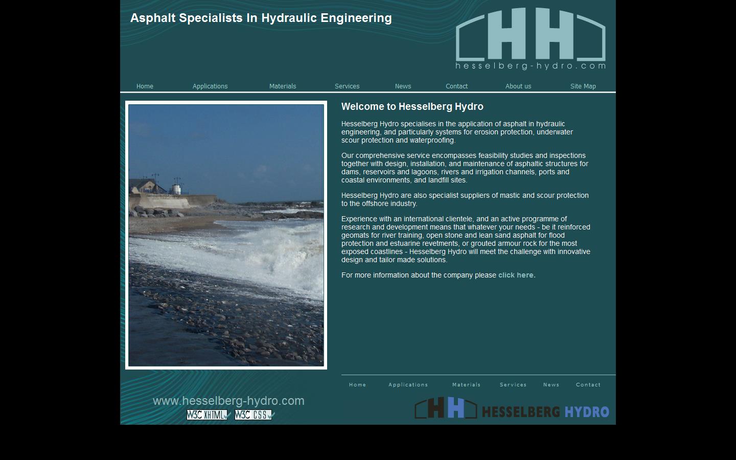 Hesselberg Hydro Website