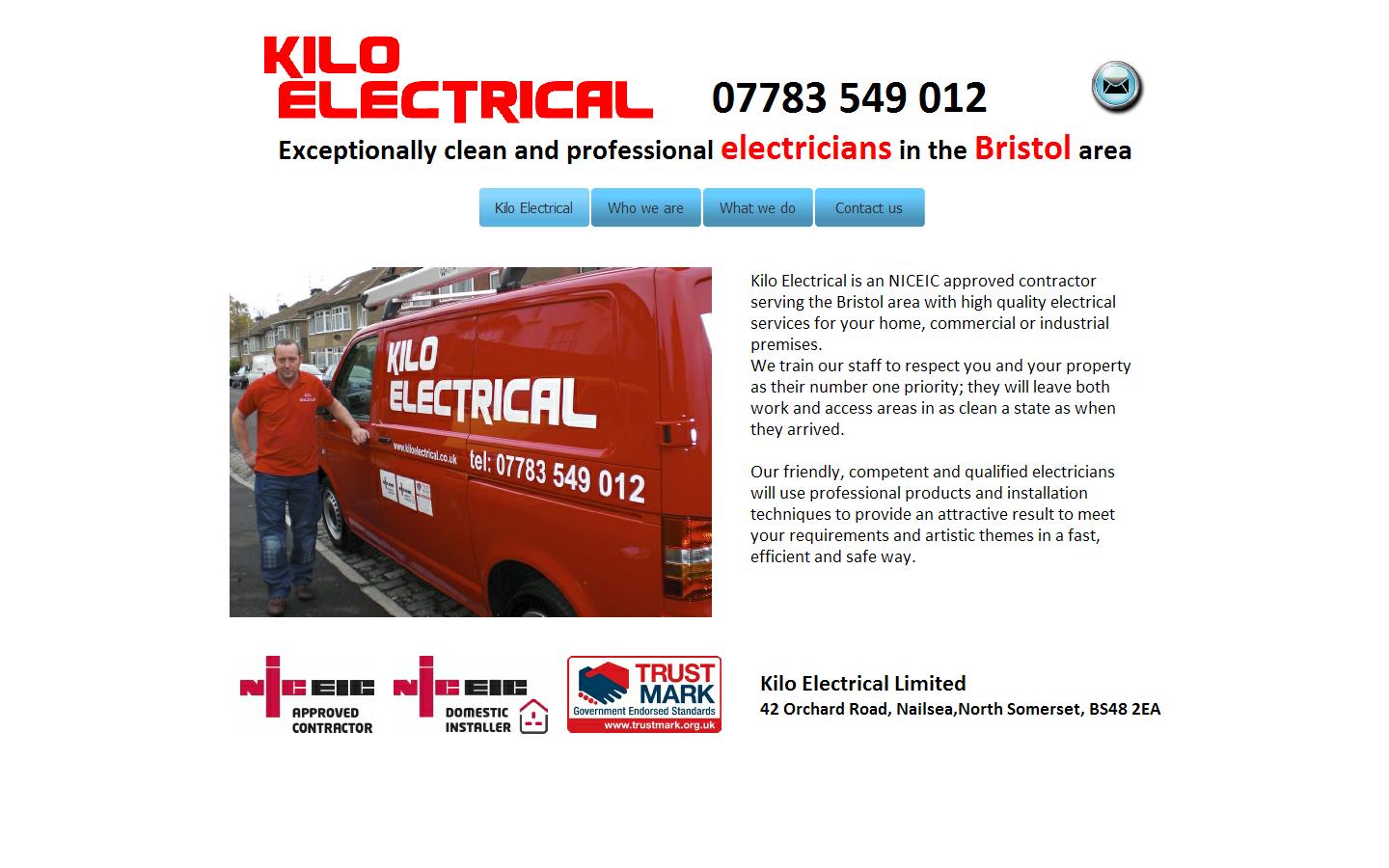 Kilo Electrical Website