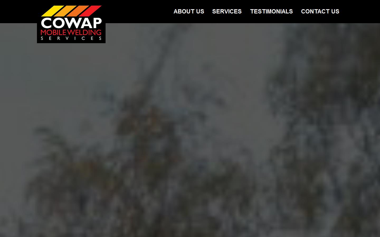 Cowap Mobile Welding Services Website