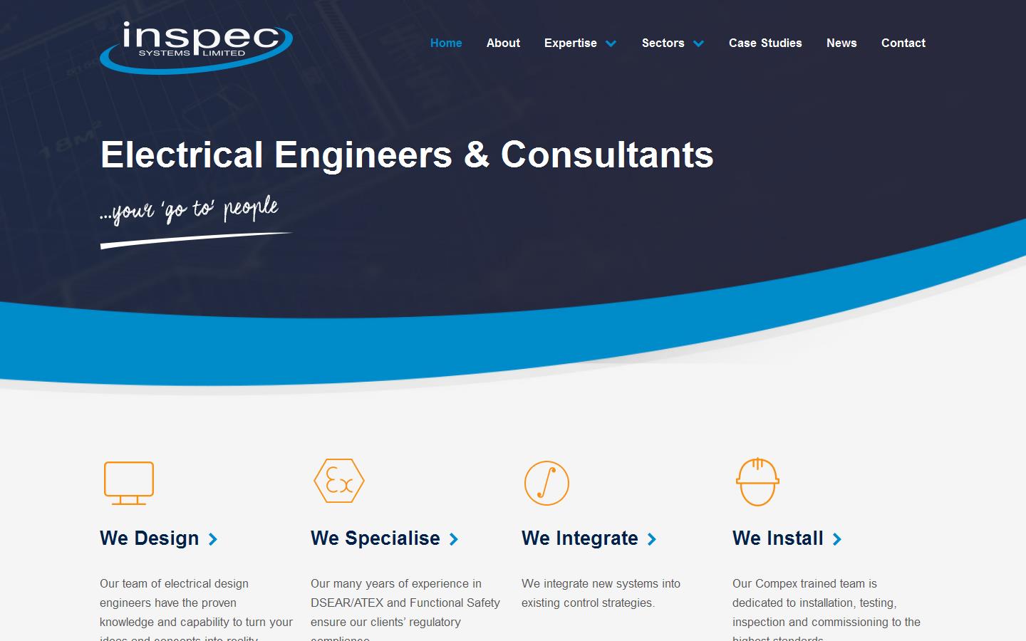 Inspec Systems Ltd Website