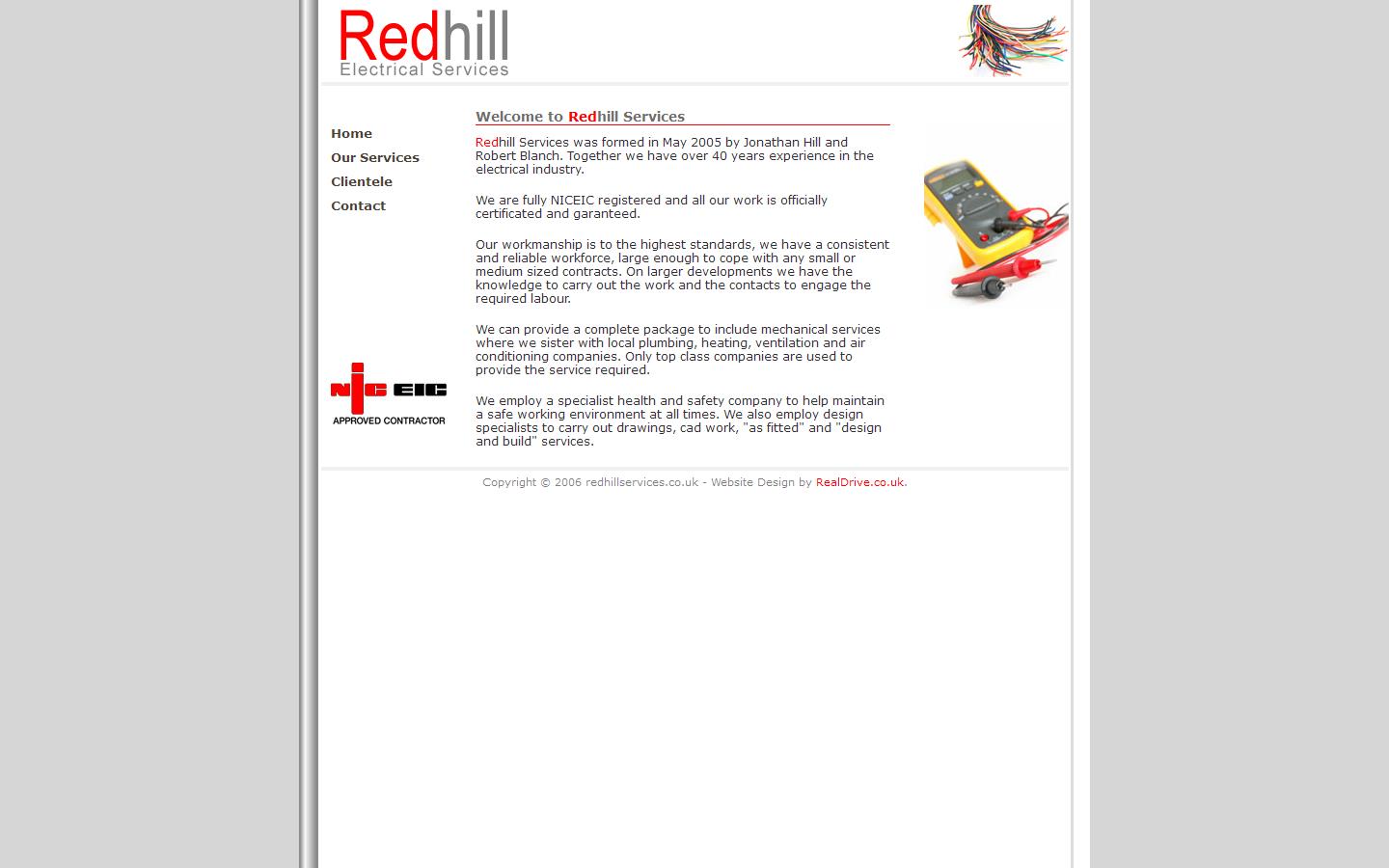 Redhill Services Website