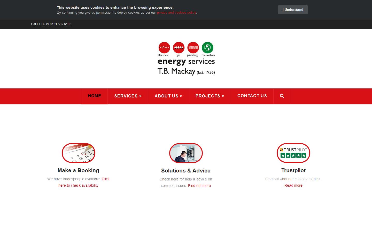T B Mackay Energy Services Ltd Website