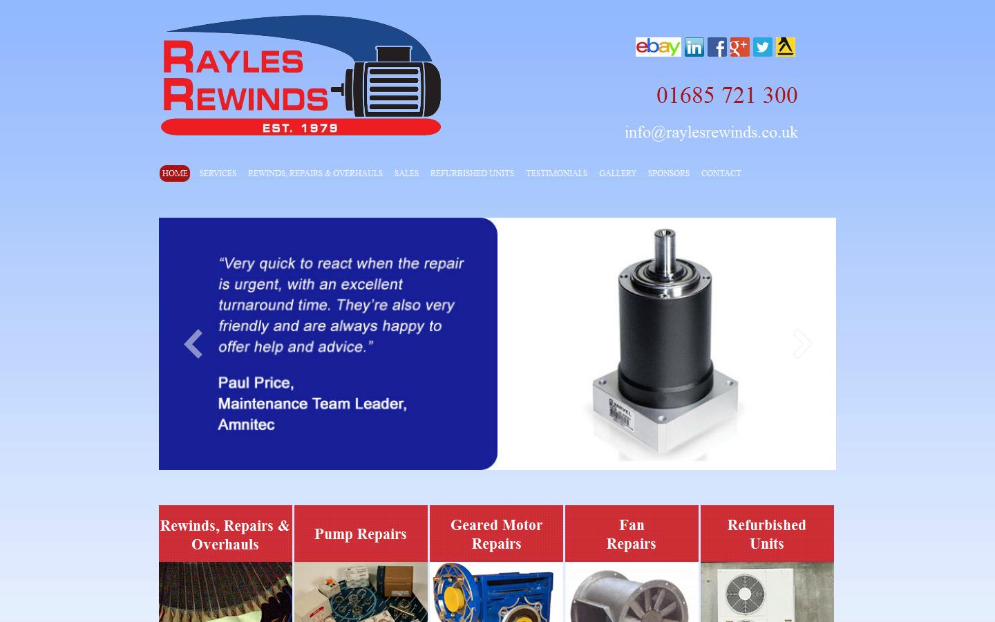 Rayles Rewinds Website