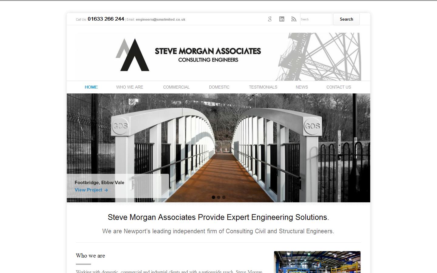 Steve Morgan Associates Ltd Website