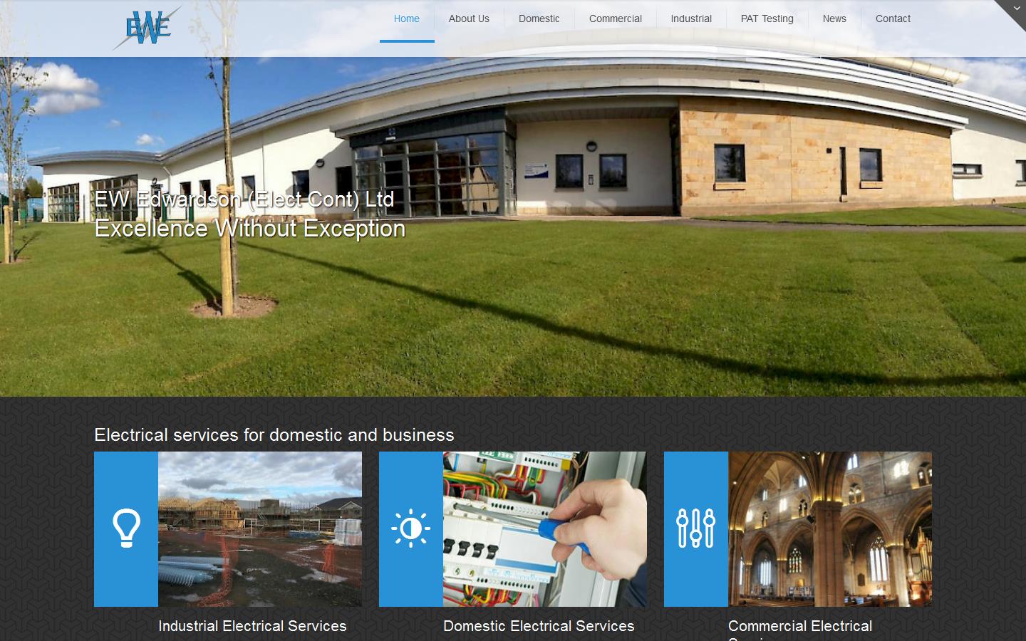 E W Edwardson Ltd Website