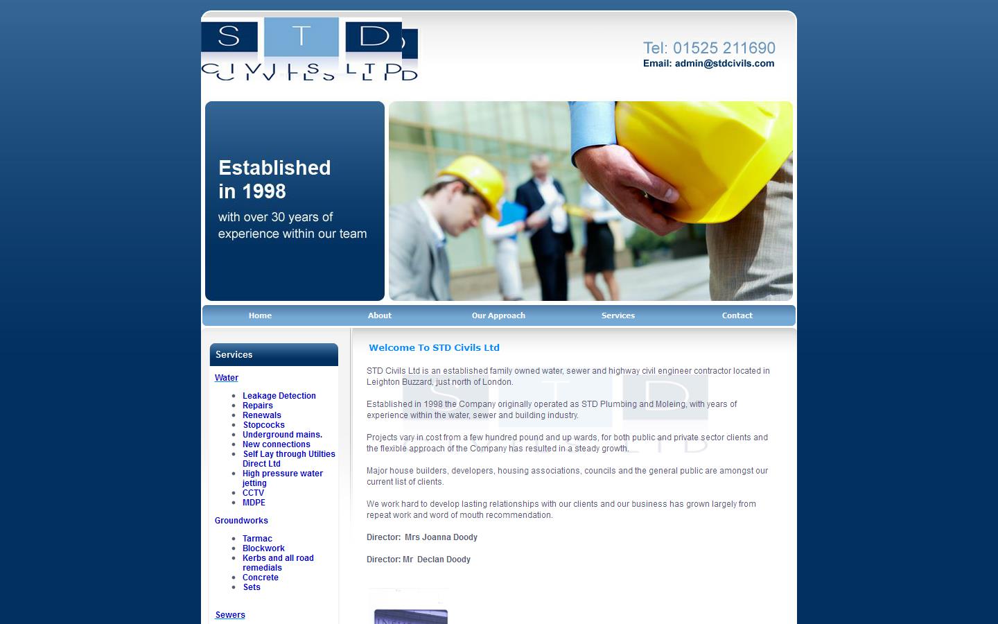S T D Civils Ltd Website