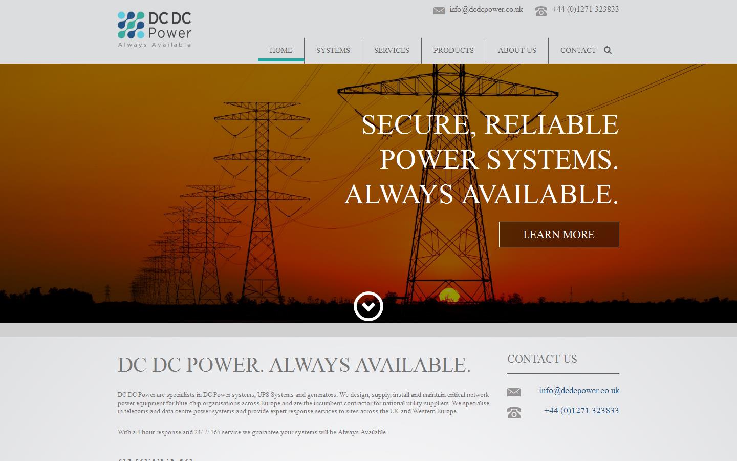 DC DC Power Website