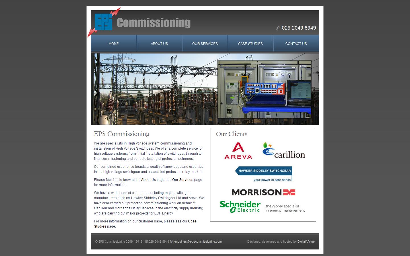 E P S Commissioning Website