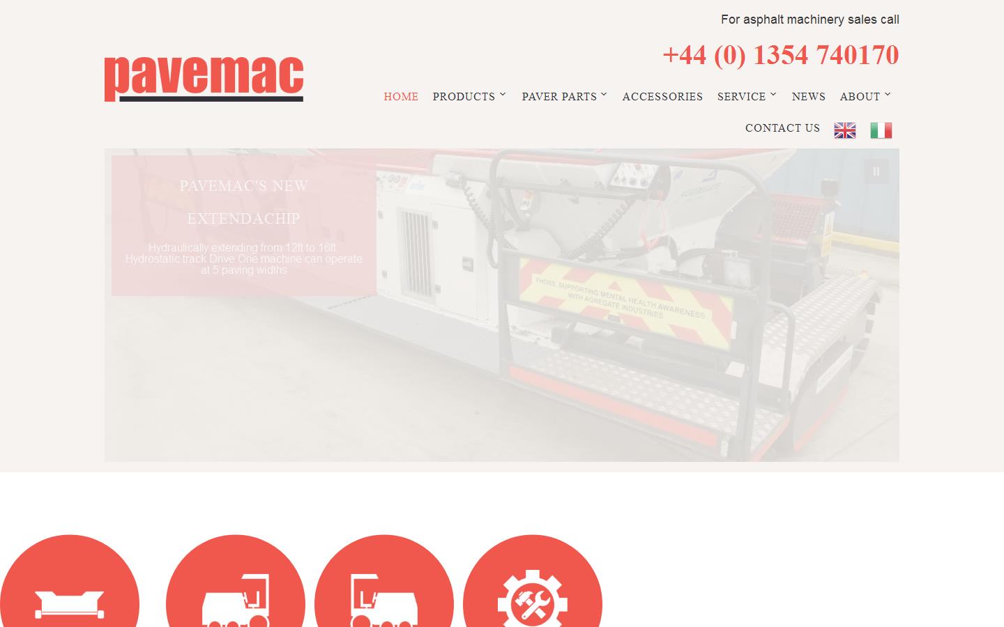 Pavemac Website