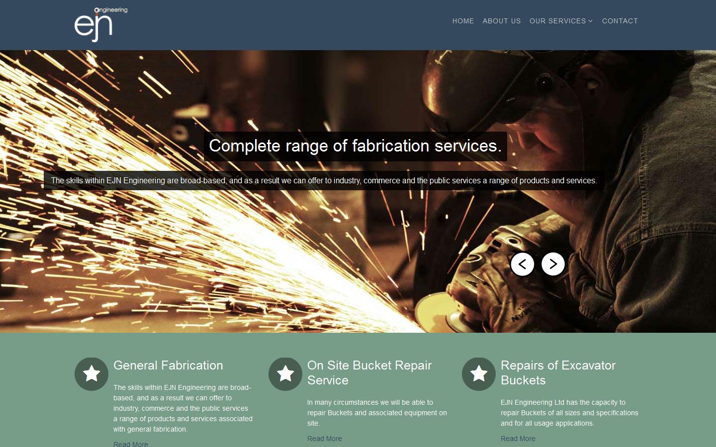 E J N Engineering Website