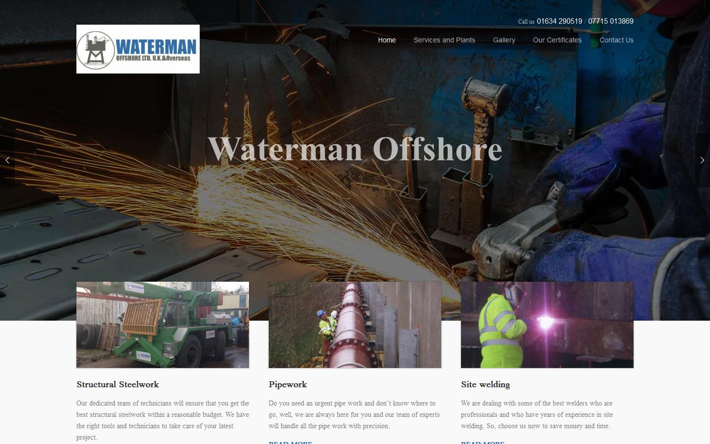 Waterman Offshore Ltd Website